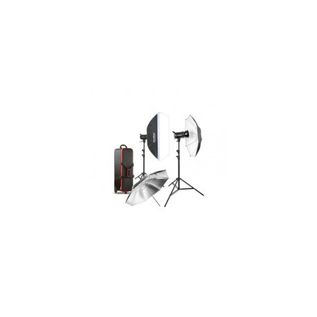 Kit de 2 Flashes de Estudio Godox SK400II-E