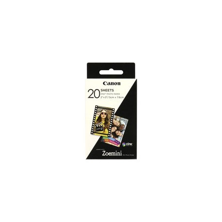 Papel fotográfico Canon Zink 20 hojas
