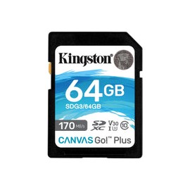Tarjeta de Memoria Kingston 64GB SDXC Canvas Go! Plus